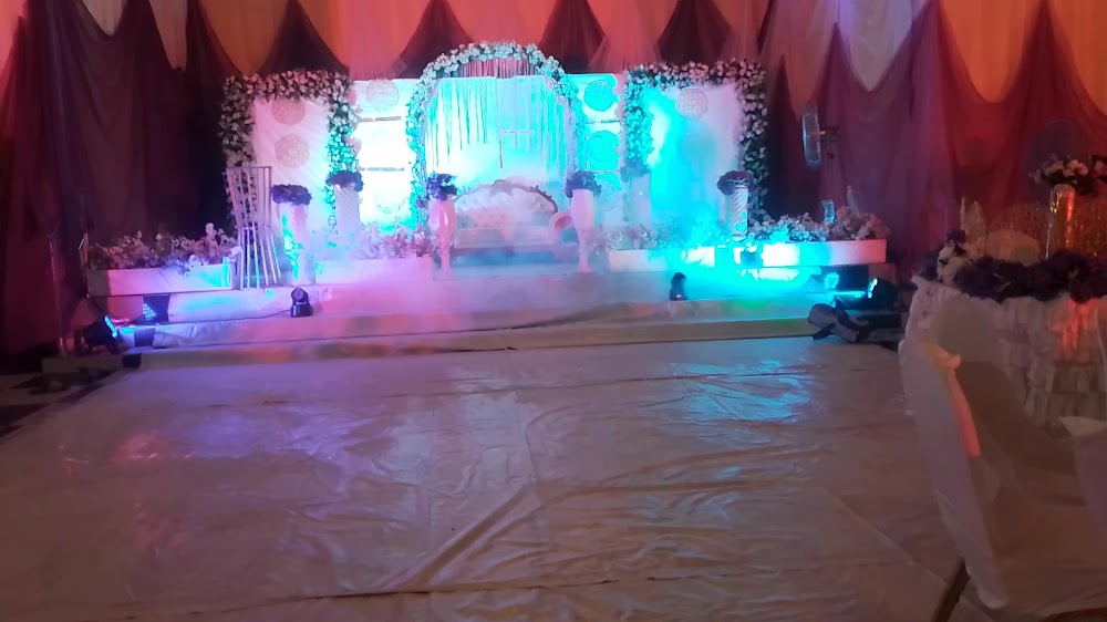 Fa-fun Event Center interior - Akure wedding hall